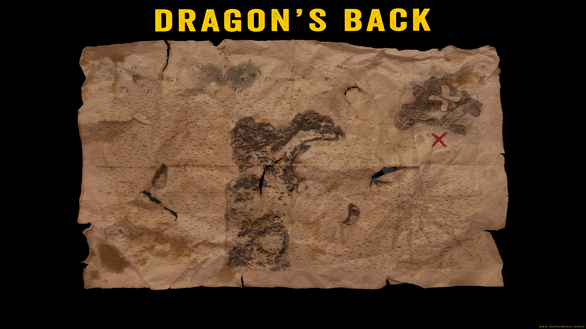 Skull and Bones - Treasure Maps - Dragon's Back Outpost Skull and Bones - Treasure Maps - Dragon's Back Outpost