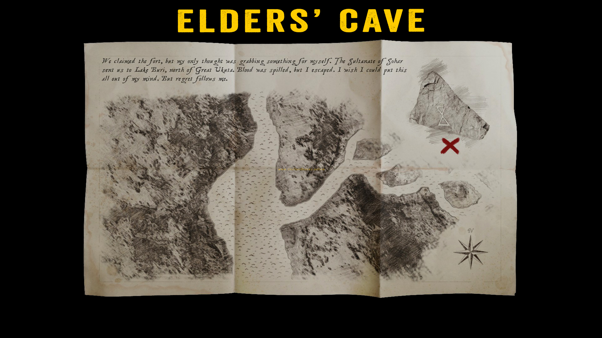 Skull and Bones - Treasure Maps - Elder's Cave Outpost Skull and Bones - Treasure Maps - Elder's Cave Outpost