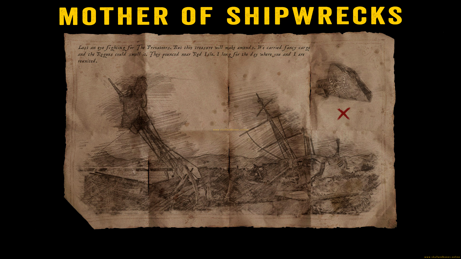 Skull and Bones - Treasure Maps - Mother of Shipwrecks Outpost Skull and Bones - Treasure Maps - Mother of Shipwrecks Outpost
