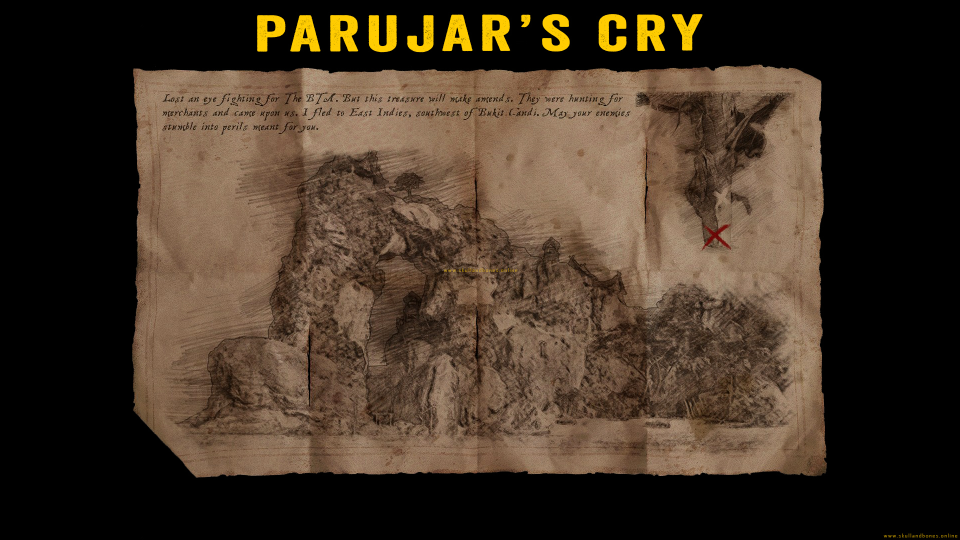 Skull and Bones - Treasure Maps - Parujar's Cry Outpost Skull and Bones - Treasure Maps - Parujar's Cry Outpost