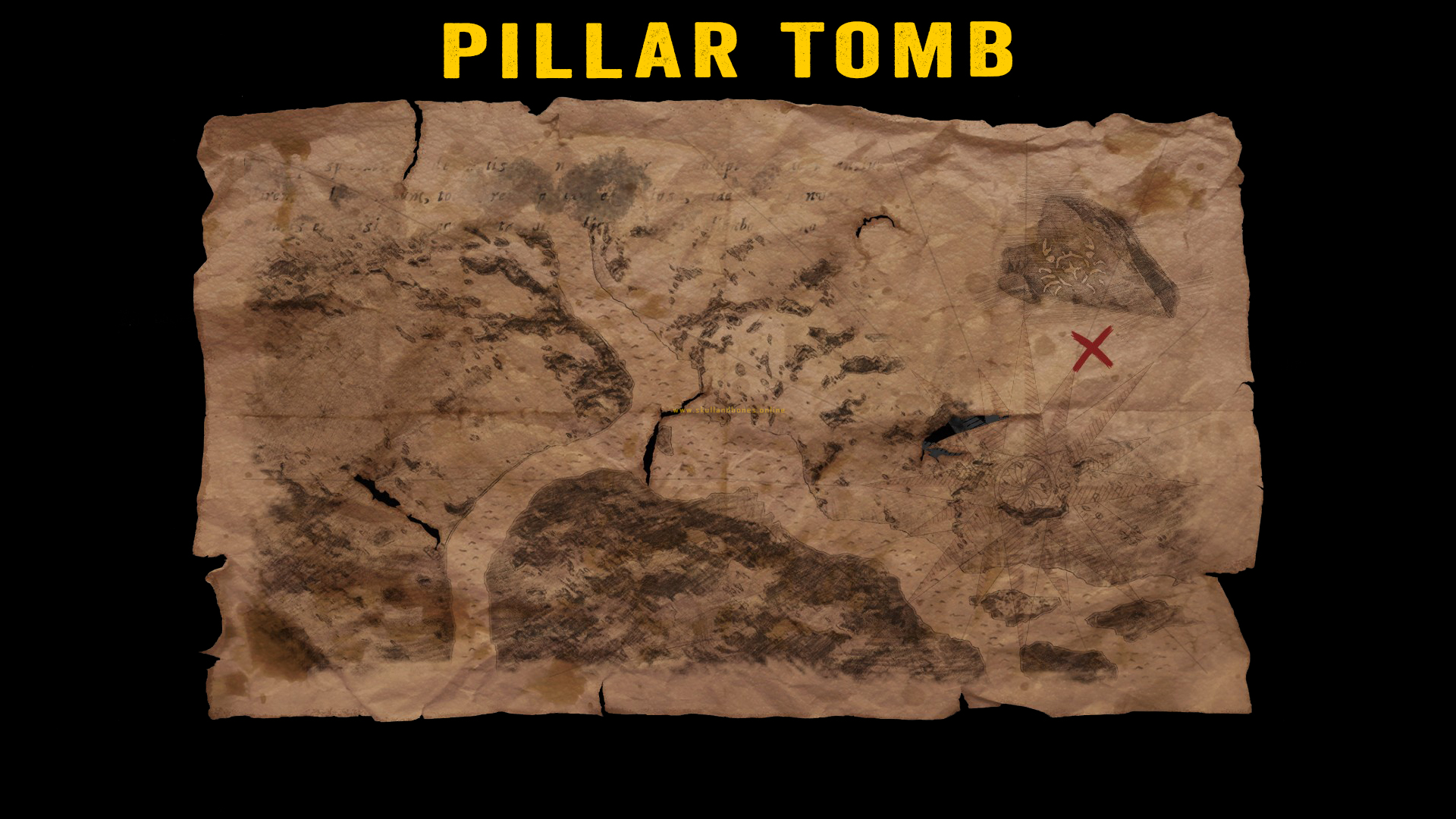 Skull and Bones - Treasure Maps - Pillar Tomb Outpost Skull and Bones - Treasure Maps - Pillar Tomb Outpost