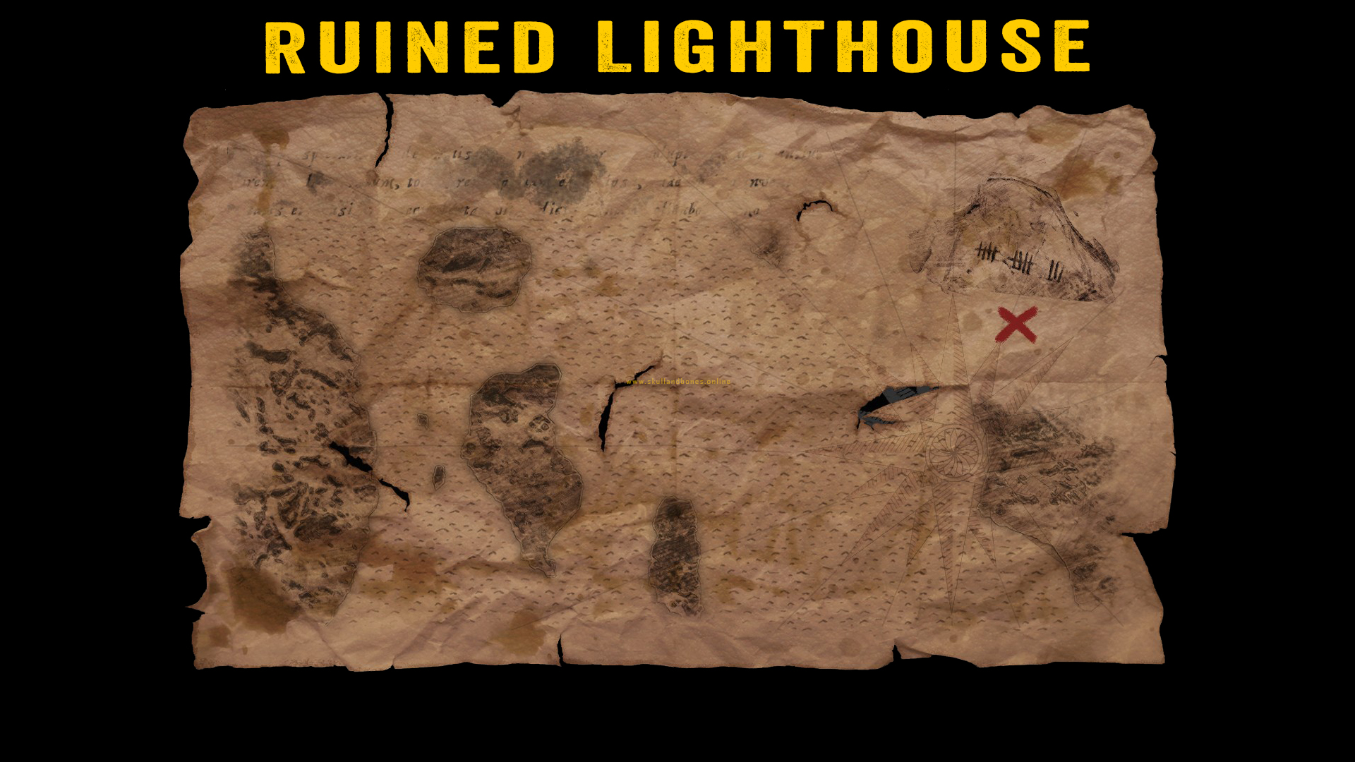 Skull and Bones - Treasure Maps - Ruined Lighthouse Outpost Skull and Bones - Treasure Maps - Ruined Lighthouse Outpost