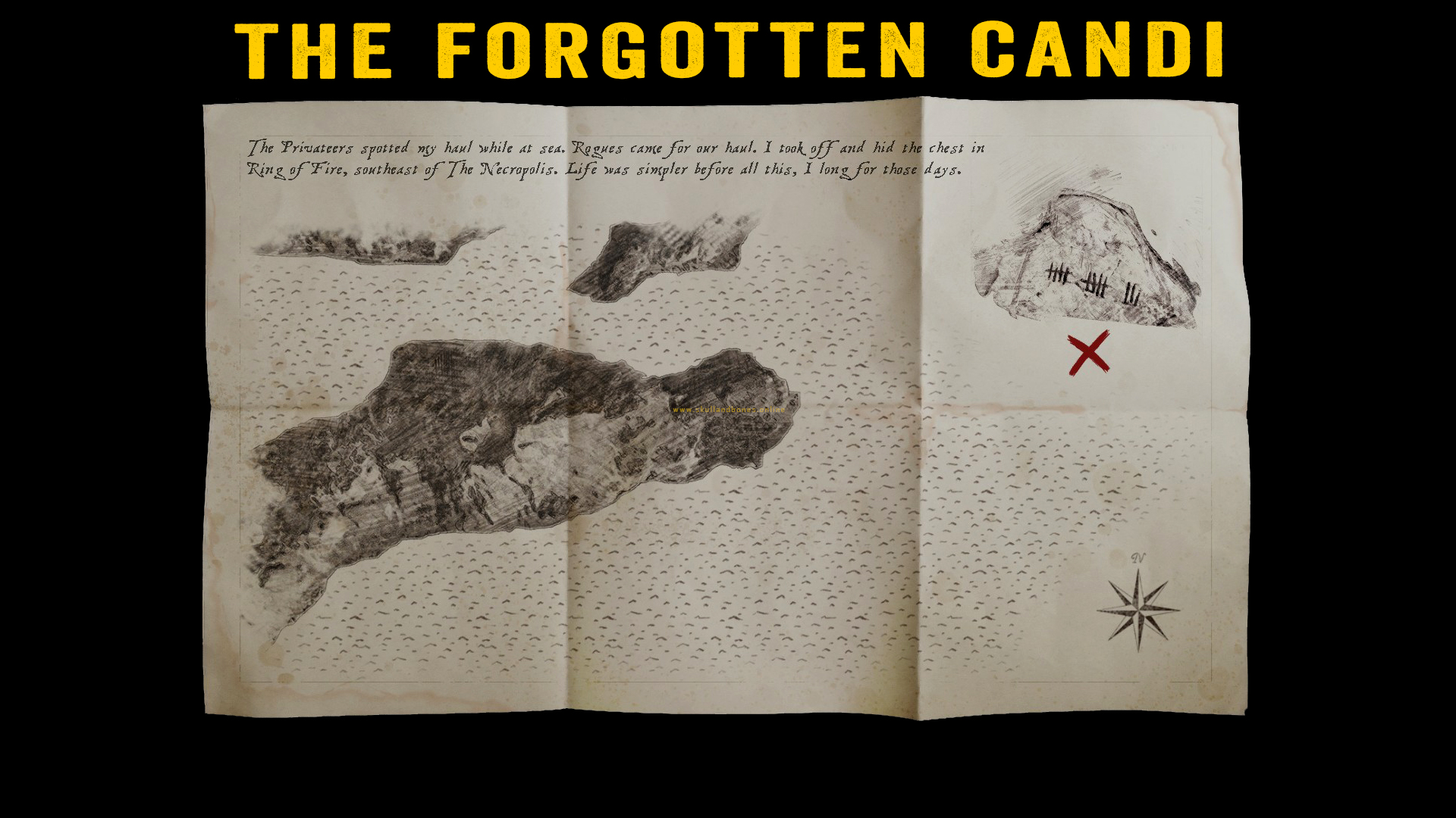 Skull and Bones - Treasure Maps - The Forgotten Candi Outpost Skull and Bones - Treasure Maps - The Forgotten Candi Outpost