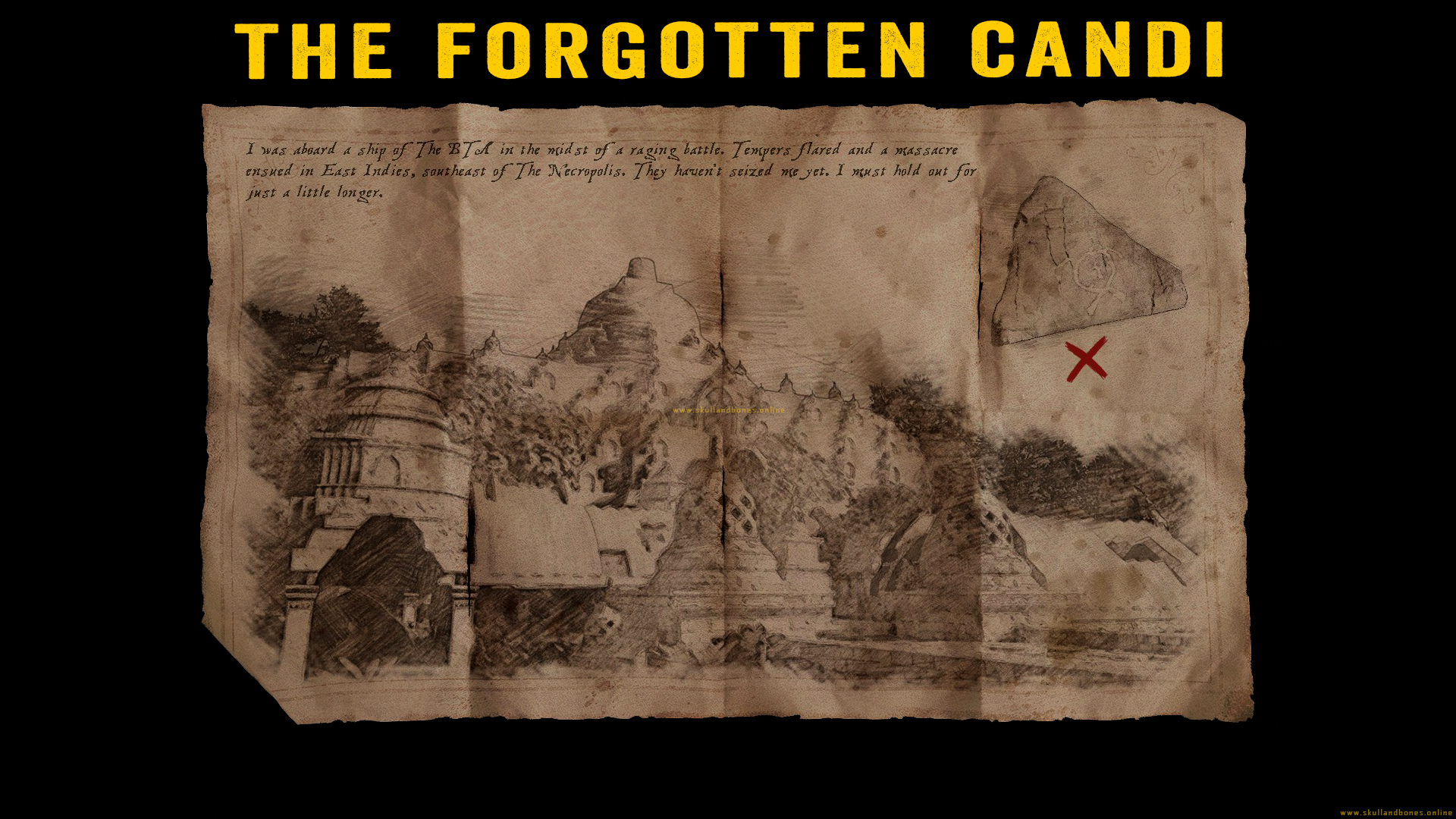 Skull and Bones - Treasure Maps - The Forgotten Candi Outpost Skull and Bones - Treasure Maps - The Forgotten Candi Outpost