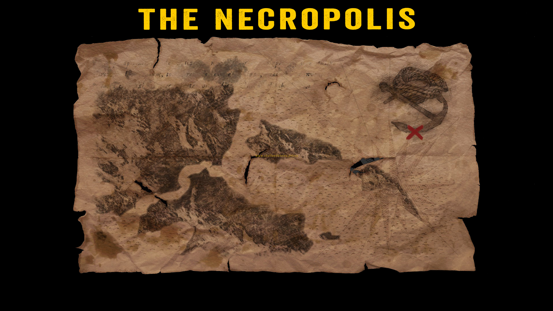 Skull and Bones - Treasure Maps - The Necropolis Outpost Skull and Bones - Treasure Maps - The Necropolis Outpost