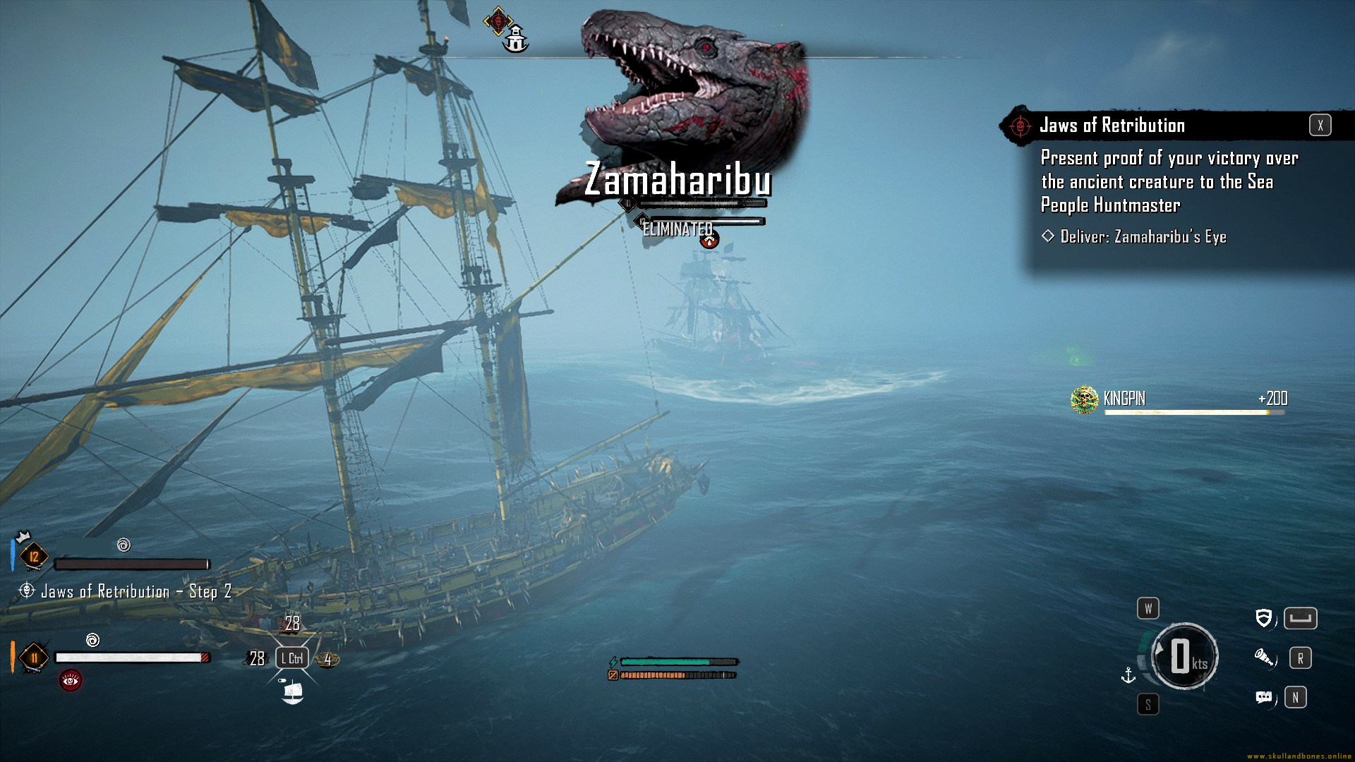Skull and Bones - How to get Monstrous Scales? Hunt Zamaharibu! Skull and Bones - How to get Monstrous Scales? Hunt Zamaharibu!